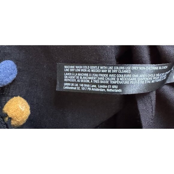 NWT Size XL - Anthro Celandine Linen Blend Pom-Pom Mini Shift Dress (NWT US$ 88) - Picture 14 of 16